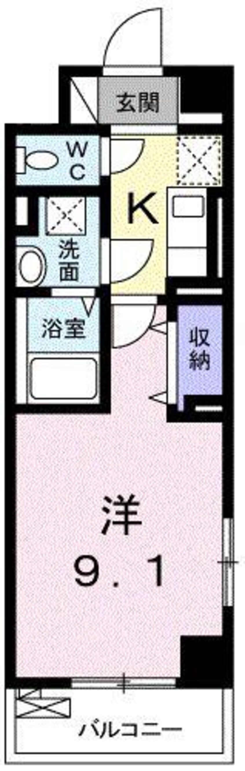 間取図 ジラソーレ花影