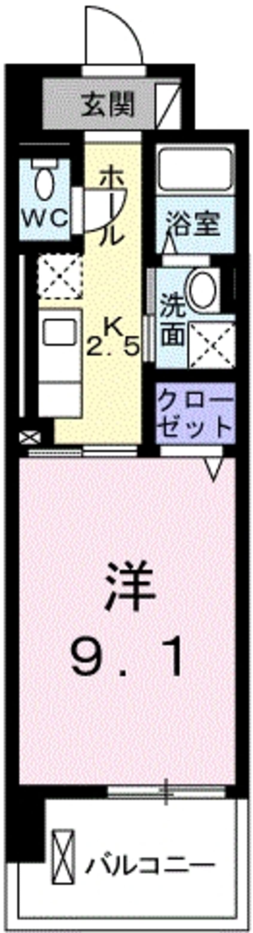 間取図 ポーシェガーデン２
