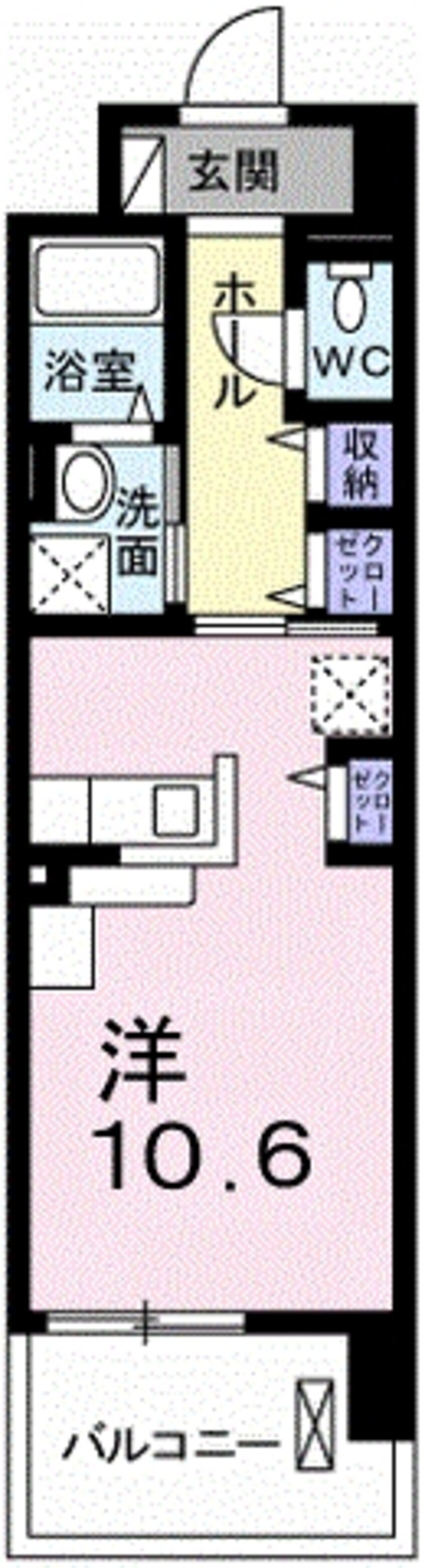 間取図 ポーシェガーデン２