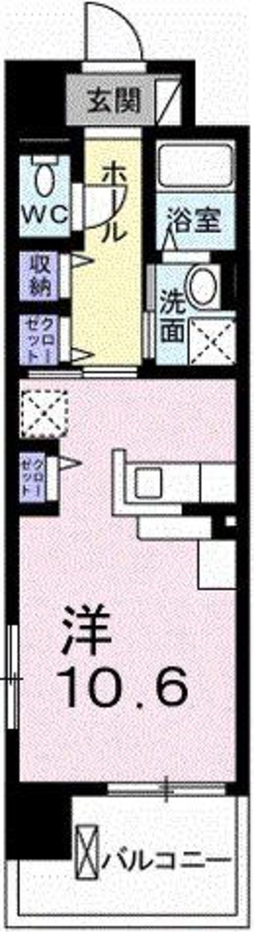 間取図 ポーシェガーデン２