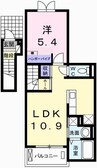 アマルフィ３６ 1LDKの間取り