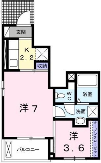 間取図 カーサ・プレッソ