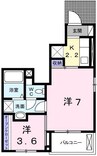 カーサ・プレッソ 1SKの間取り