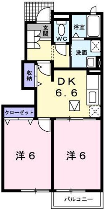 間取図 ハッピータウン