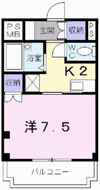 間取図 ソレイユシミズ