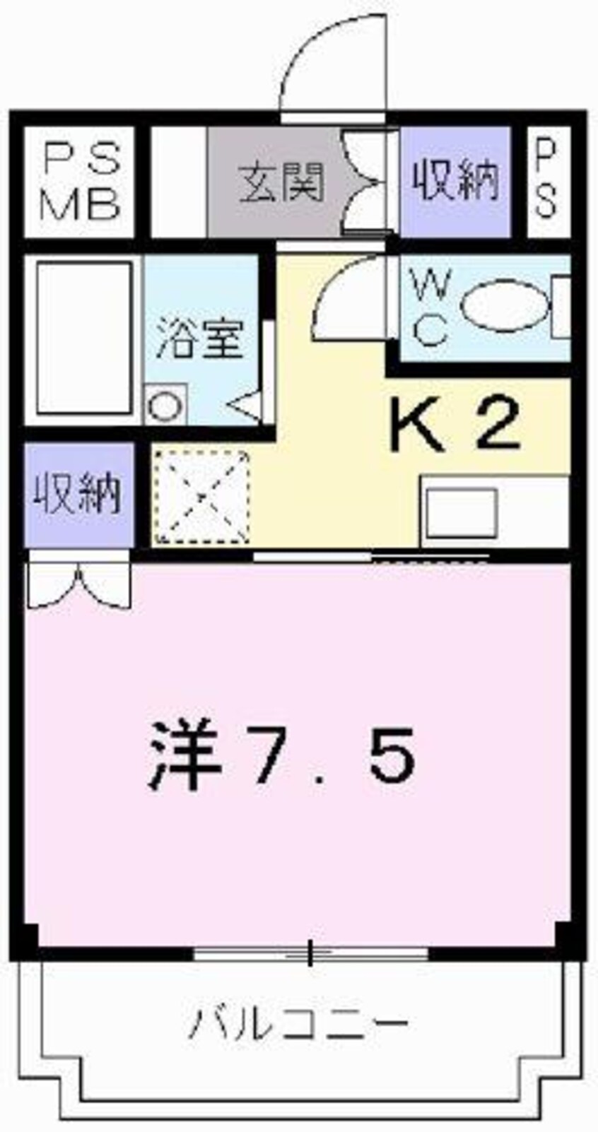 間取図 ソレイユシミズ