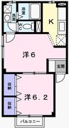 エルムＡ 2Kの間取り