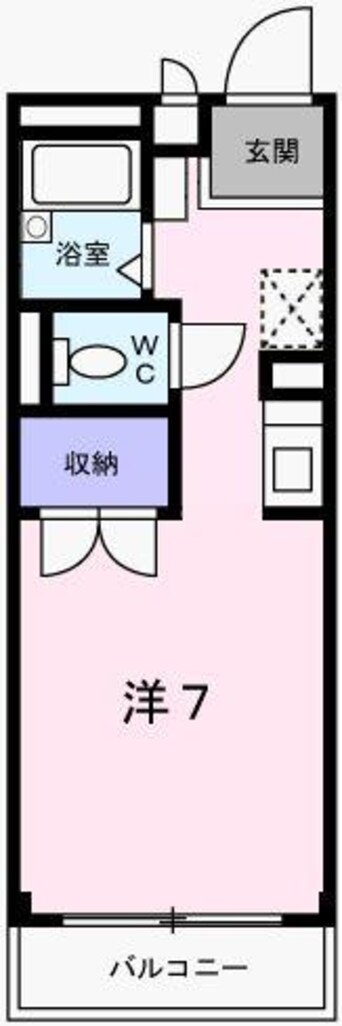 間取図 サンフレッチェ南条Ａ