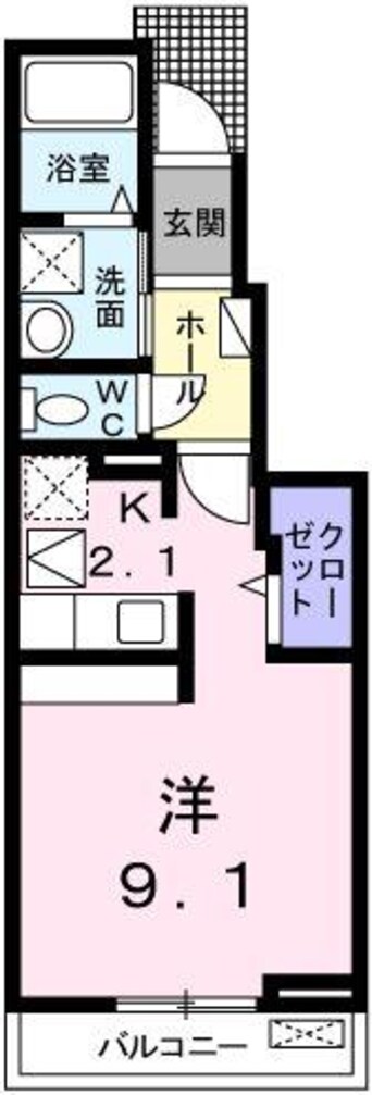 間取図 シルバーライニング　アネックス