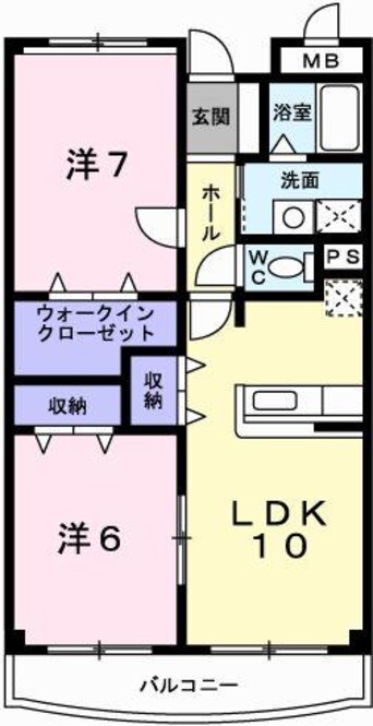 間取図 フラッツ・アイII