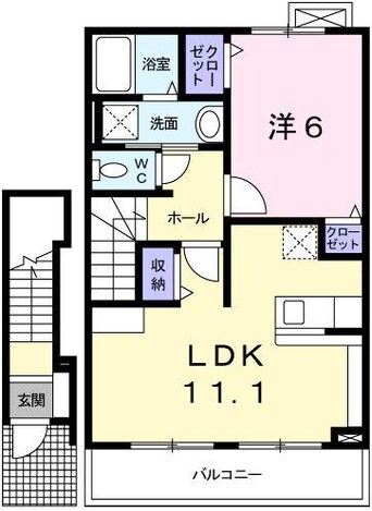 間取図 ラフレシールＲ