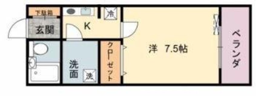 間取図 たつの市　TNマンション