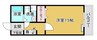 たつの市　TNマンション 1Kの間取り