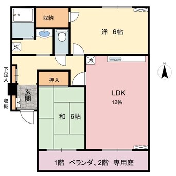 間取図 たつの市　エスポワールたつの