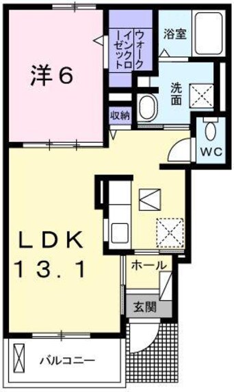 間取図 ヌォーヴォ・ドラーゴIII