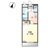 エクセレント，ＯＮ 1Kの間取り
