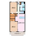 グローリアＴ．Ｆ．の間取図