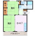 カシマハイツの間取図