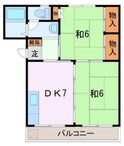 カシマハイツの間取図
