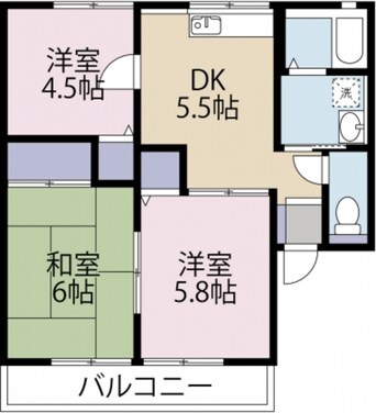 間取図 プリムローズ