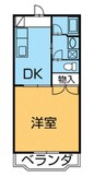 Ｈｉトピア富士 1DKの間取り