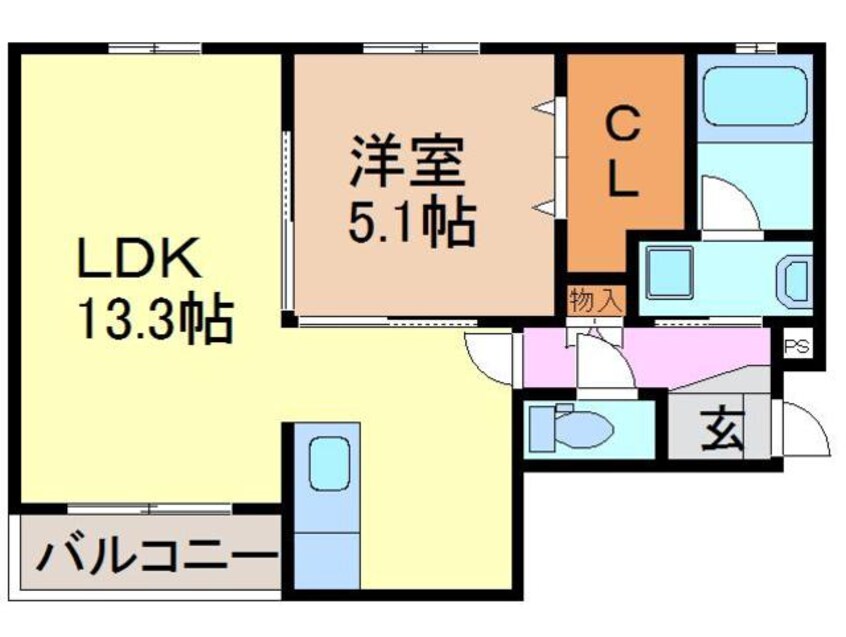 間取図 トパーズ