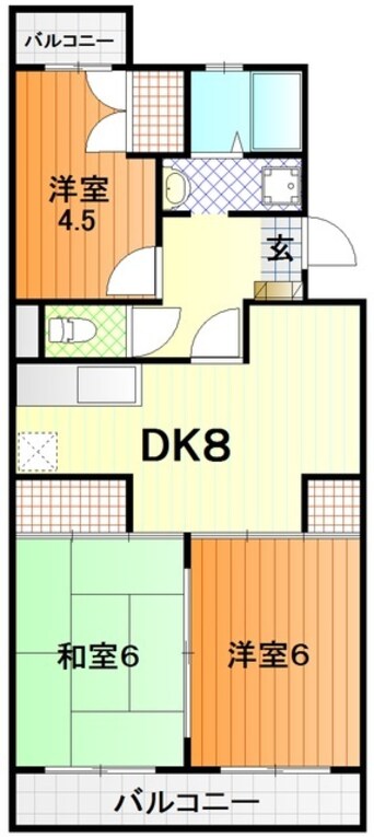 間取図 泉ハイツ