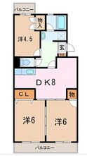 泉ハイツの間取図