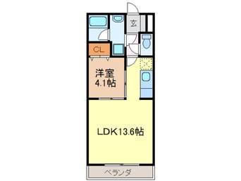 間取図 クイーンヒルズ
