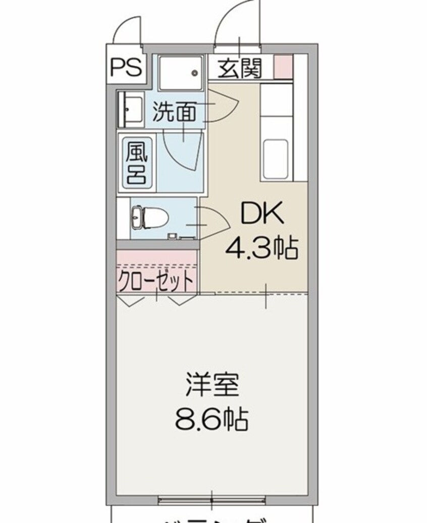間取図 サニーヒル