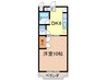 サンシャインＡ１ 1DKの間取り