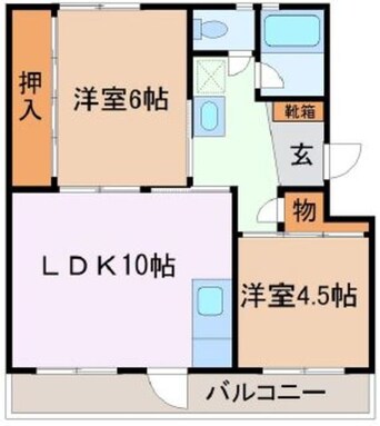 間取図 メゾン大石