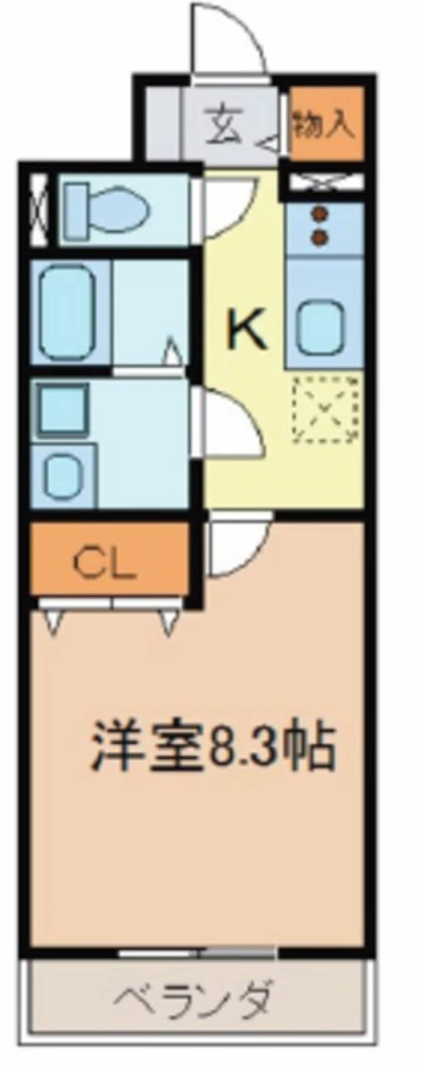 間取図 ピースオブマインド中央