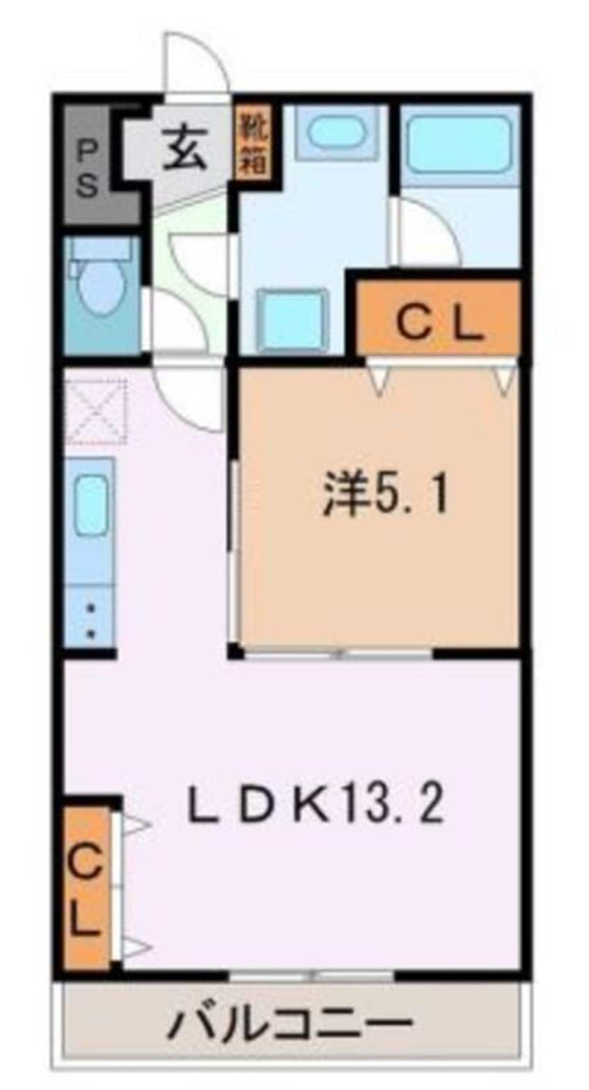 間取図 カンフィーシャトー