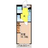 １－ＲｏｏｍＩｚｕｍｉ 1Kの間取り