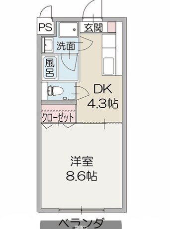 間取図 アルメリア