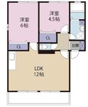 ディアコート田代の間取図