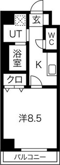 グランメールコート永田町の間取図