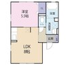 Ｖｅｒｅｎａ 1LDKの間取り