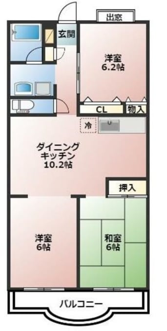 間取図 アルカンシェル