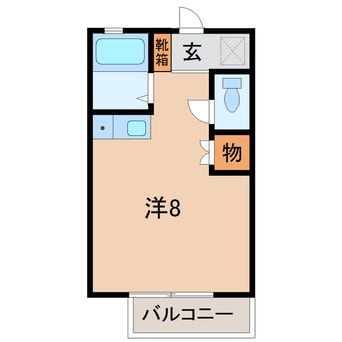 間取図 スカイコーポ木下