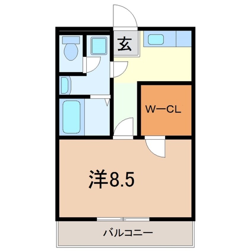 間取図 オリゾン