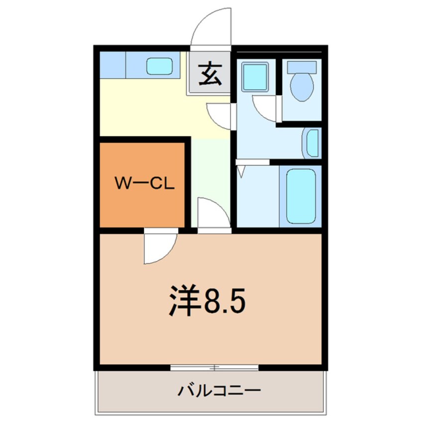 間取図 オリゾン