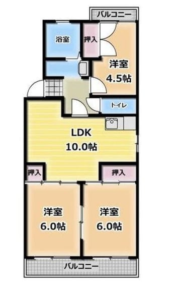 間取図 ロイアルまさや