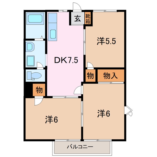 間取り図 マロウブルー