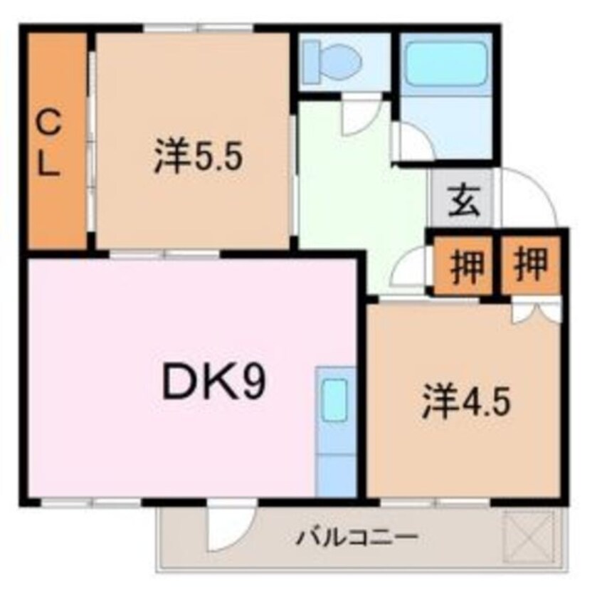 間取図 マンションエンゼル