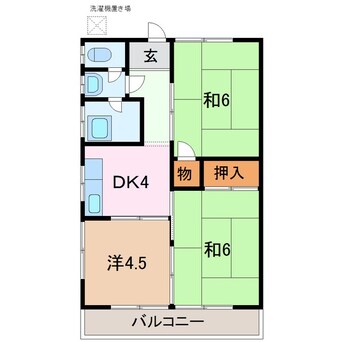 間取図 河野アパート