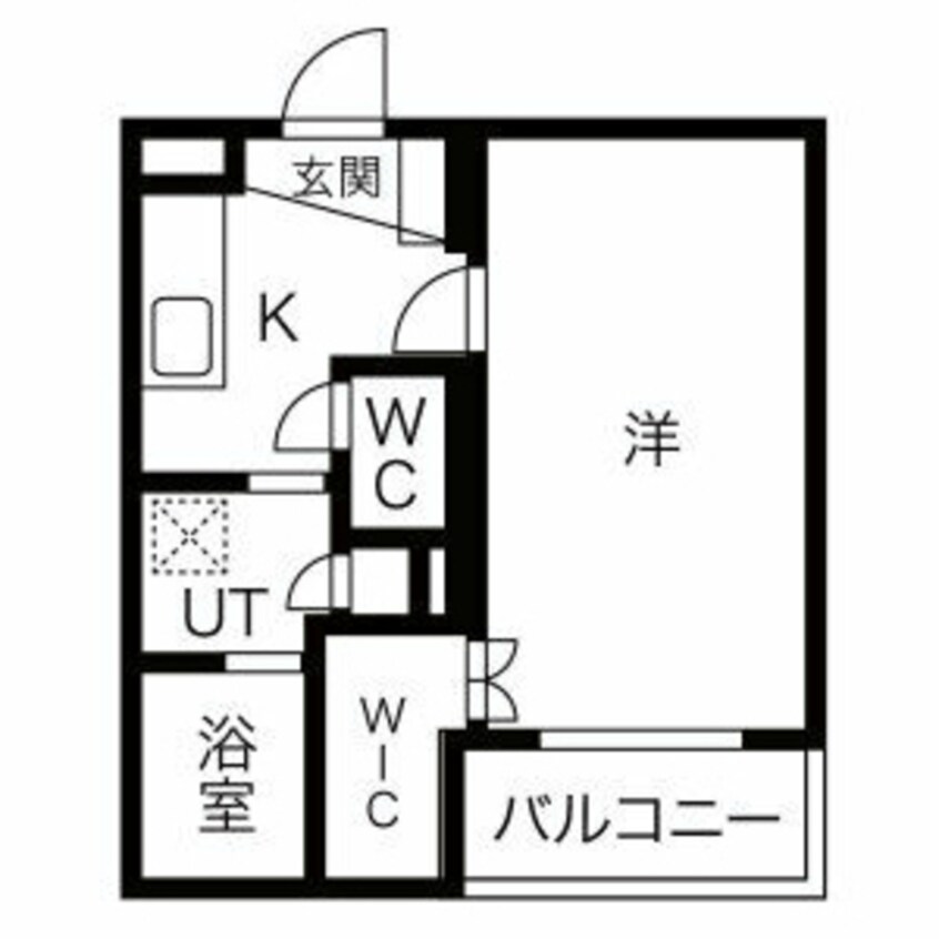 間取図 シュタットフルスⅠ