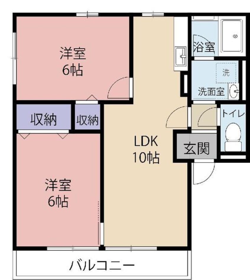 間取図 プレアデスⅡⅢ