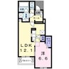 Ｂａｌｍｙ　ｃｏｕｒｔ 1LDKの間取り